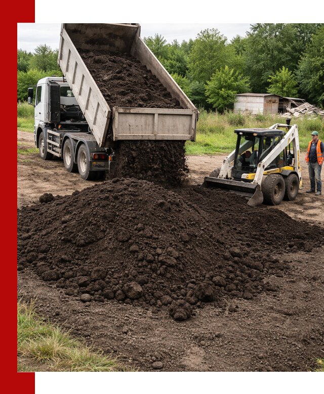 Поставка плодородной земли с доставкой самосвалом в Нижнекамске