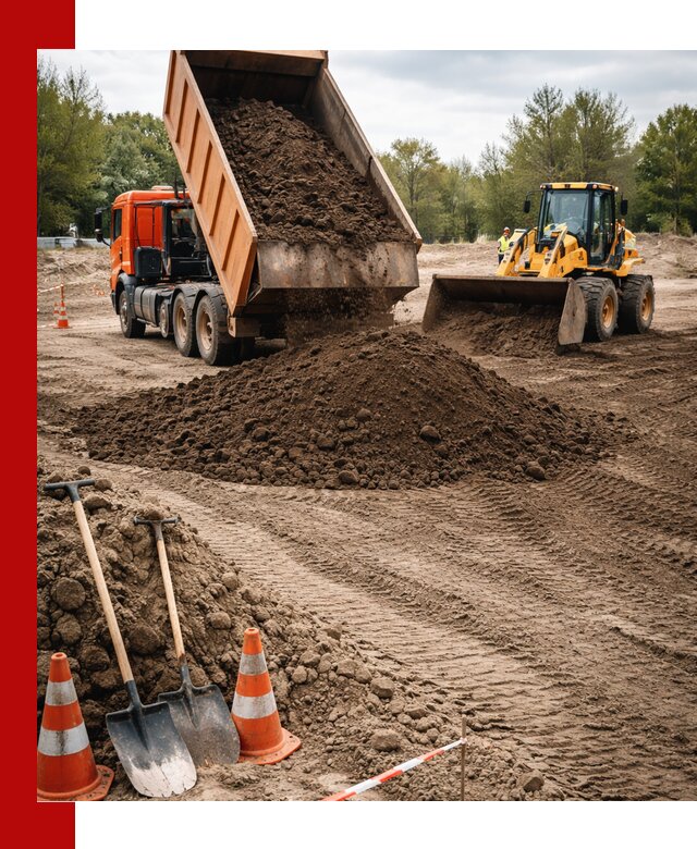 Поставка и доставка планировочного грунта в Нижнекамске