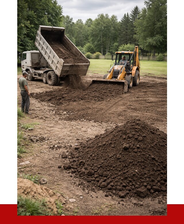 Грунт для выравнивания участка в Нижнекамске от 1217 р. | ПРОНЕРУДНжм