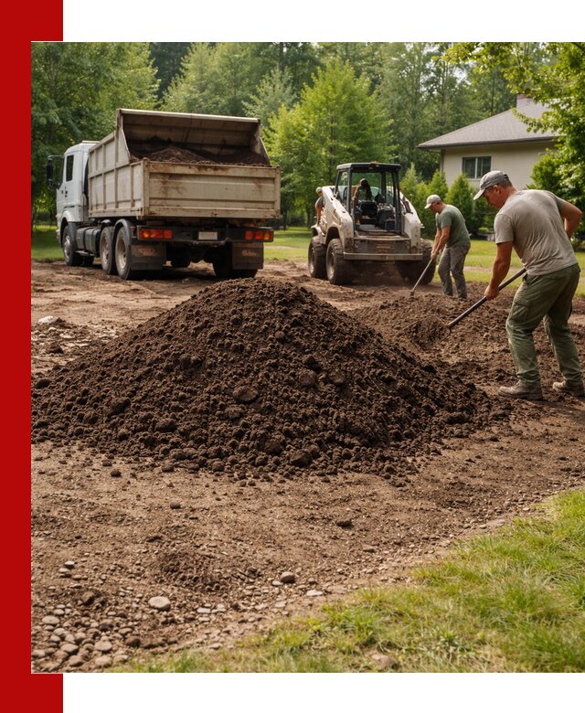 Доставка и укладка грунта для газона в Нижнекамске