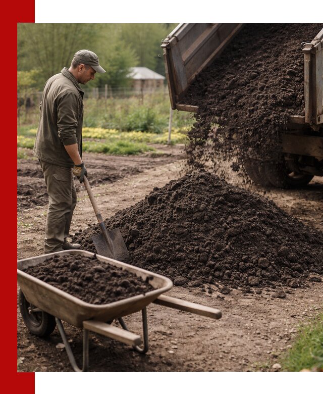 Доставка качественной земли для огорода в Нижнекамске