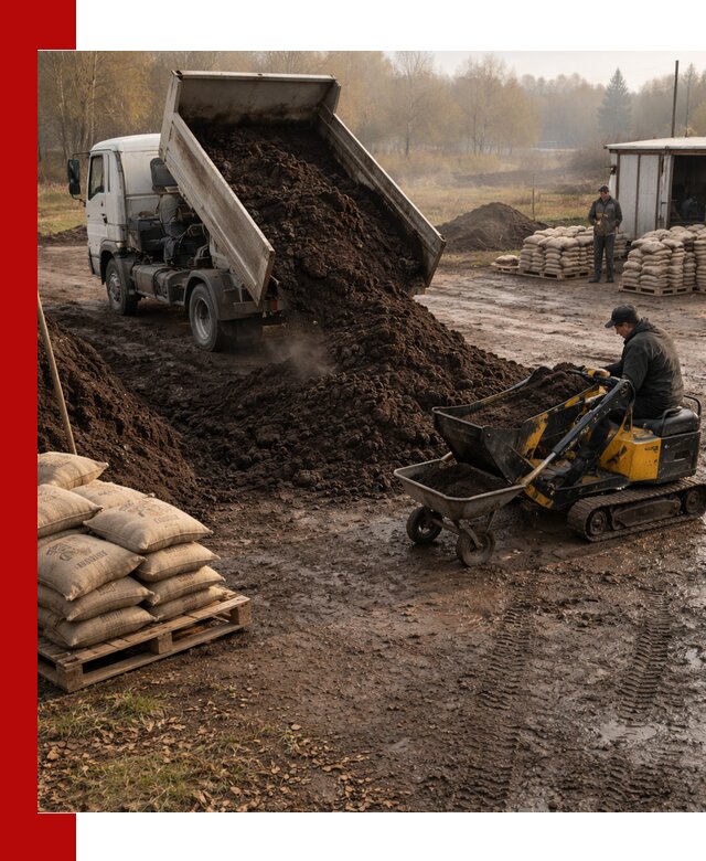 Кислый торф в доставке по выгодным ценам в Нижнекамске