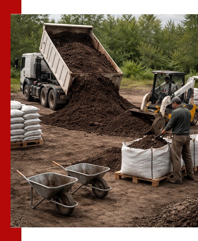 Доставка и продажа торфогрунта в Нижнекамске оптом и в розницу