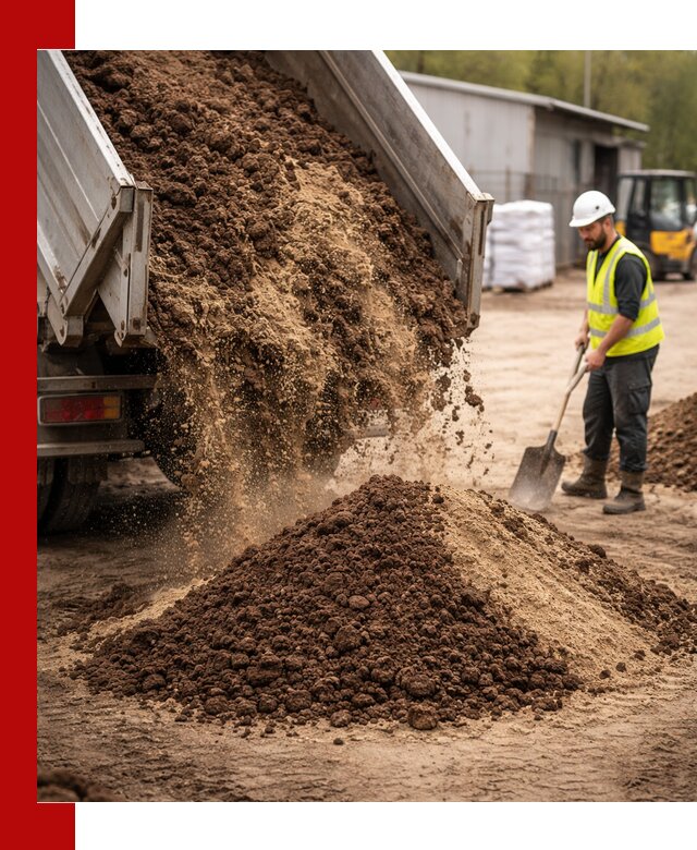 Доставка торфо-песчаной смеси в Нижнекамске для строительства и озеленения