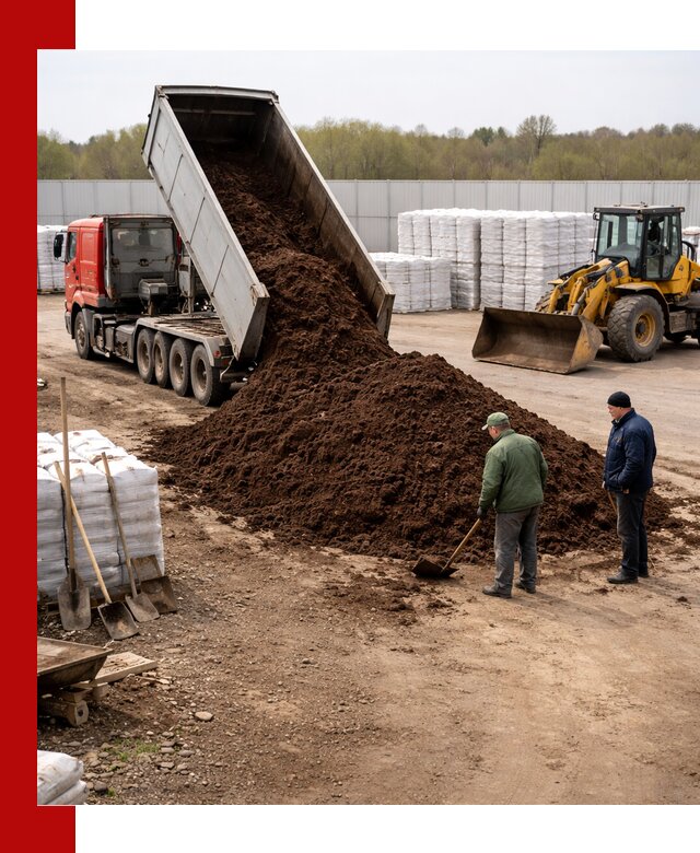 Доставка торфяных смесей оптом и в розницу в Нижнекамске