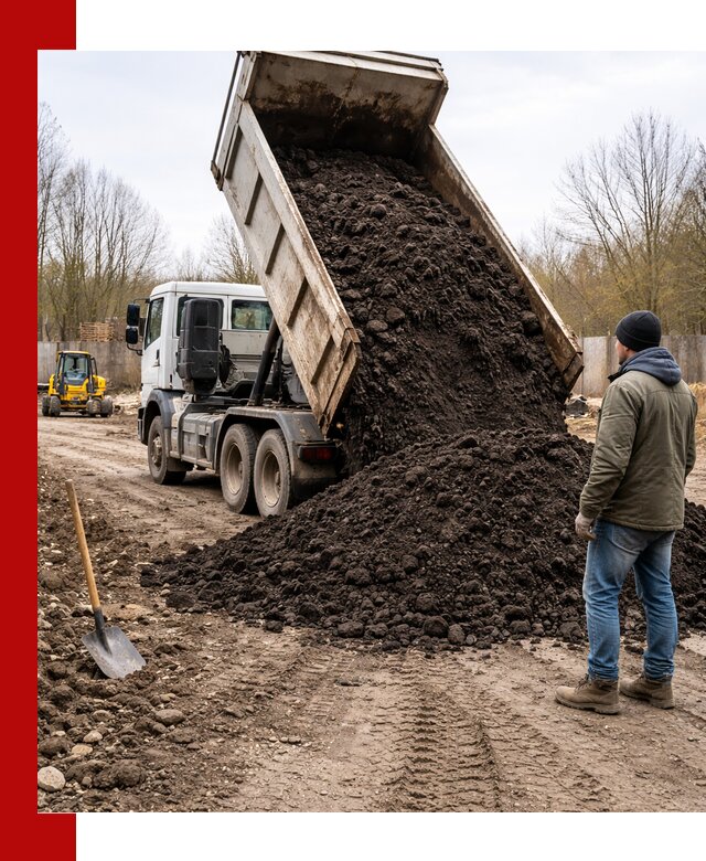 Доставка чернозема навалом в Нижнекамске быстро и выгодно