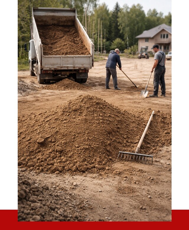 Суглинок для планировки в Нижнекамске с доставкой от 4258 р. | ПРОНЕРУДНжм
