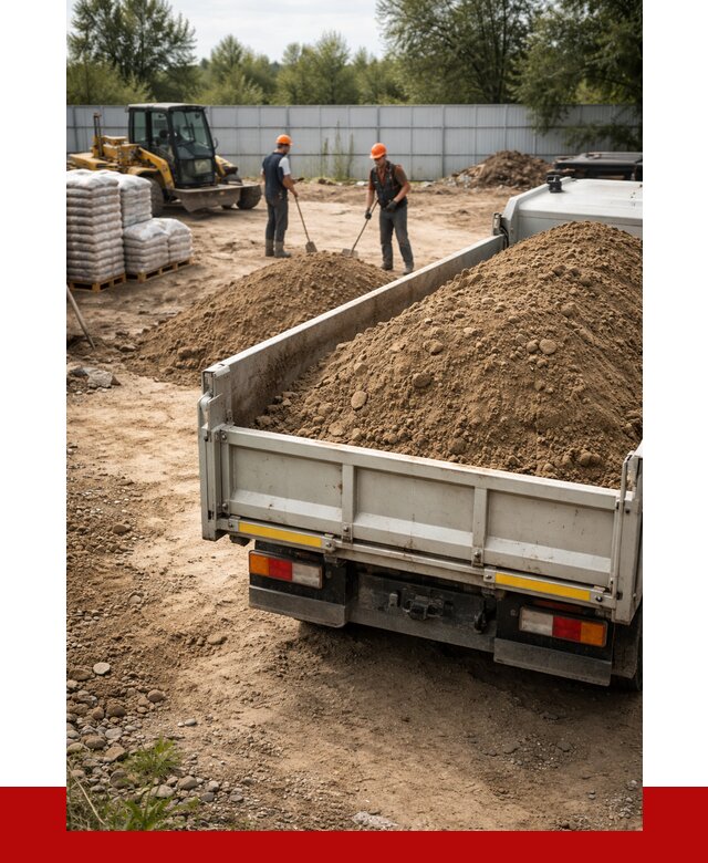 Супесь с доставкой в Нижнекамске от 2484 р. за куб | ПРОНЕРУДНжм