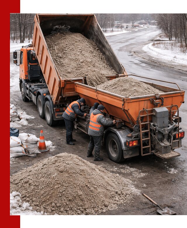 Поставка и вывоз пескосоля в Нижнекамске оптом и в розницу