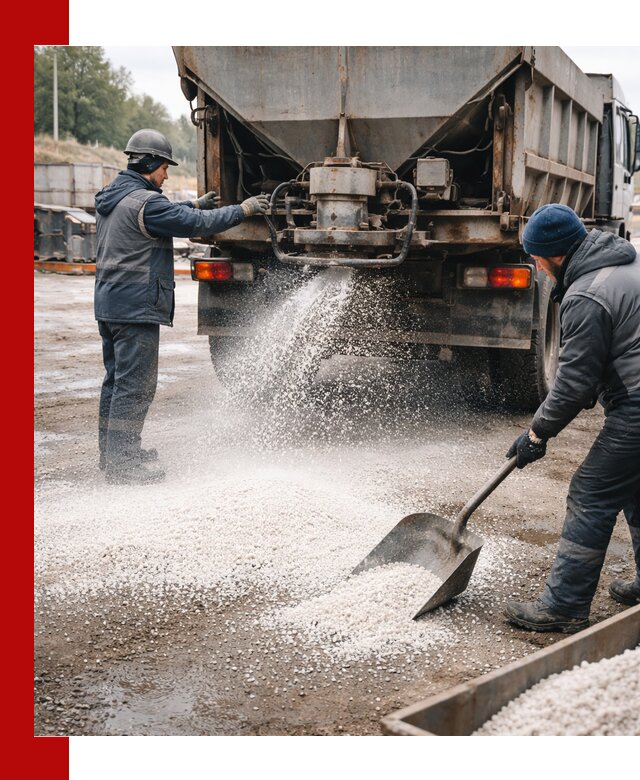 Доставка и продажа хлористого кальция в Нижнекамске