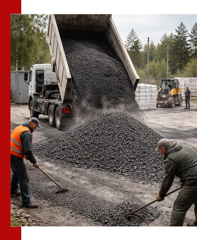 Доставка и продажа асфальтного гранулята в Нижнекамске