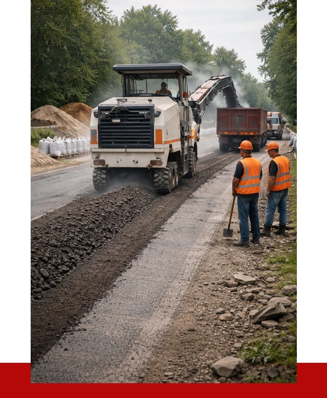 Фрезерованный асфальт в Нижнекамске от 2231 р./куб. | ПРОНЕРУДНжм