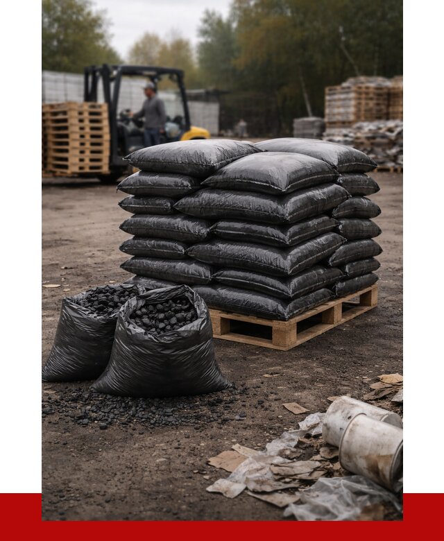 Купить уголь в мешках с доставкой в Нижнекамске от 7604 р. | ПРОНЕРУДНжм