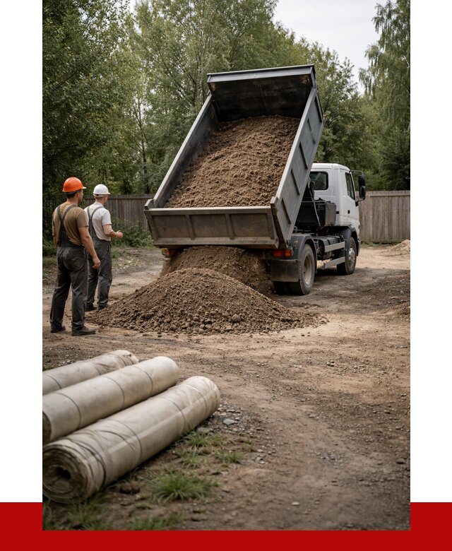 Доставка сыпучих материалов самосвалом в [cvi] от 4258 р. | ПРОНЕРУДНжм