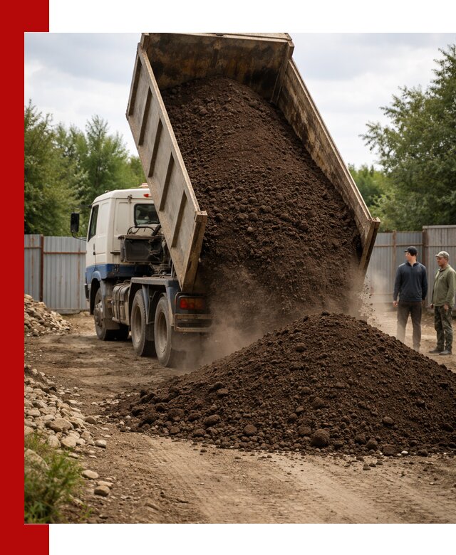 Доставка самосвалом 10 кубов в Нижнекамске быстро и надёжно