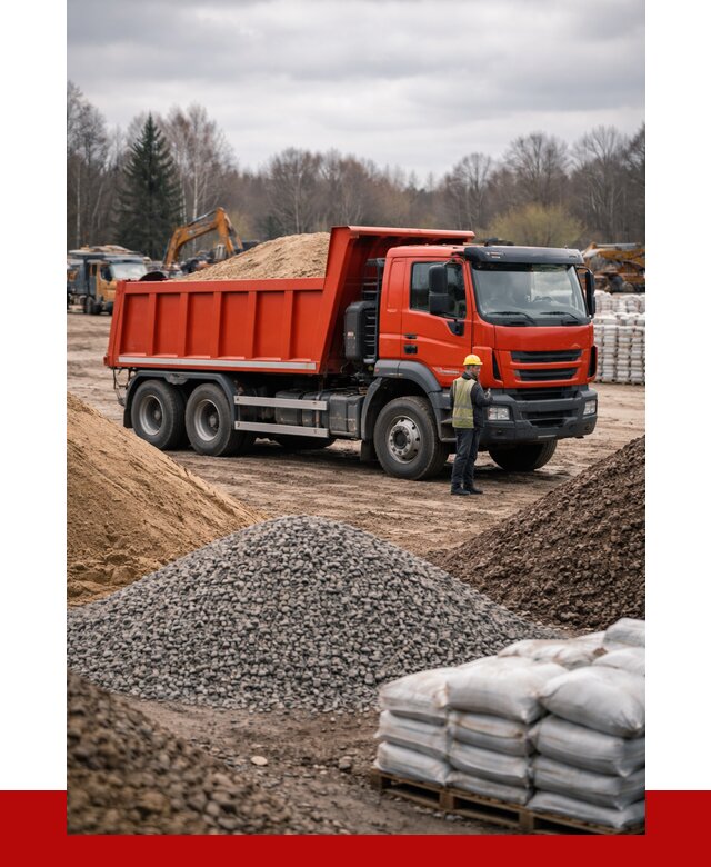 Доставка самосвалом 25 кубов в Нижнекамске от 7604 р. | ПРОНЕРУДНжм