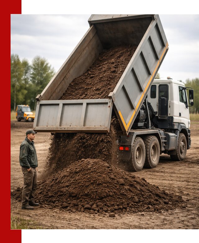 Аренда самосвала с водителем в Нижнекамске для сыпучих грузов и навоза