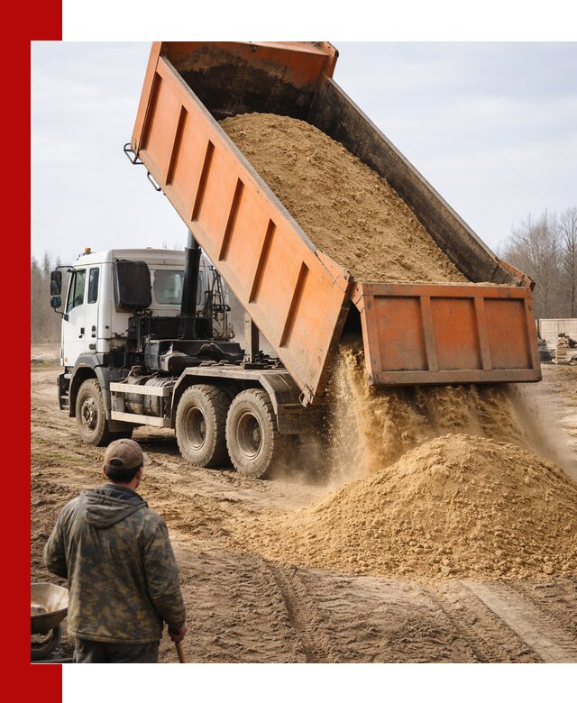 Аренда самосвала 20 тонн для перевозки грузов в Нижнекамске