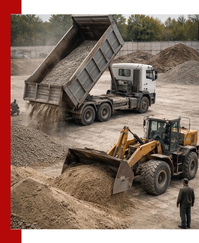 Перевозка сыпучих грузов самосвалами и бортовыми в Нижнекамске