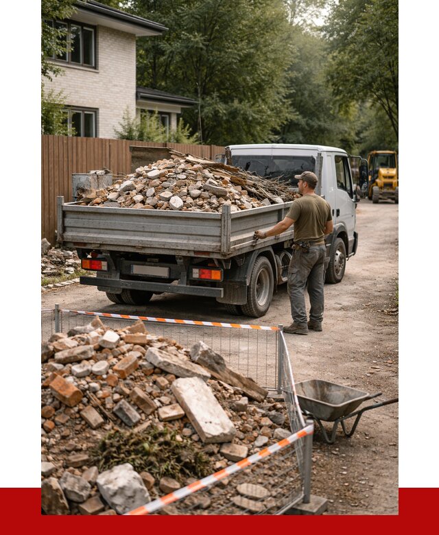 Вывоз строительного мусора с погрузкой в Нижнекамске от 7604 р | ПРОНЕРУДНжм