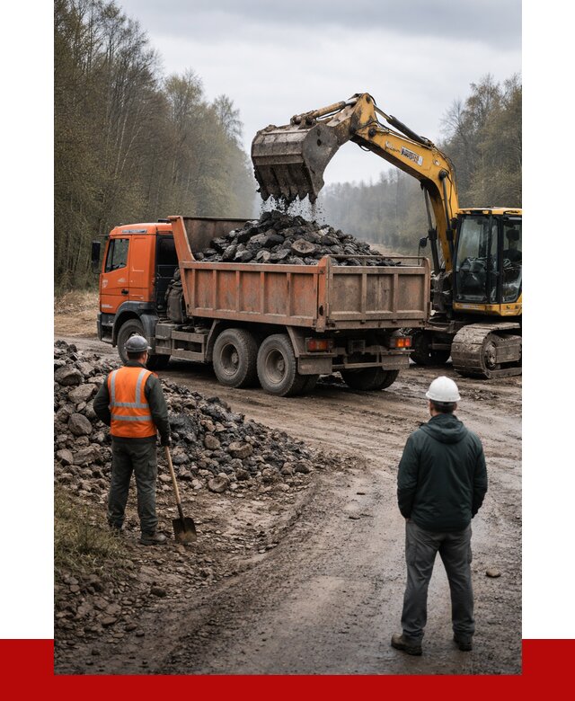 Вывоз асфальта в Нижнекамске от 4563 р. самосвалом ПРОНЕРУДНжм